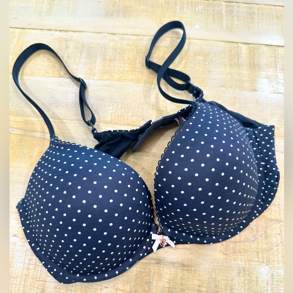 Victorias Secret polka dot padded bra body by Victoria push up